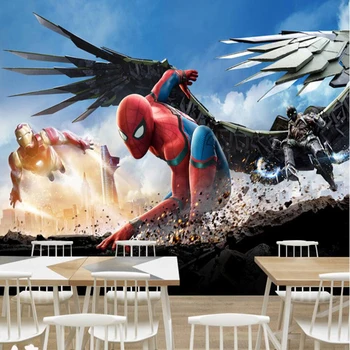 Milofi Custom 3D Wallpaper Mural Cartoon 3D Marvel Hero Anime Hulk Iron Man Living Room Bedroom Background Wall Decoration Paint
Milofi Custom 3D Wallpaper Mural Cartoon 3D Marvel Hero Anime Hulk Iron Man Living Room Bedroom Background Wall Decoration Paint