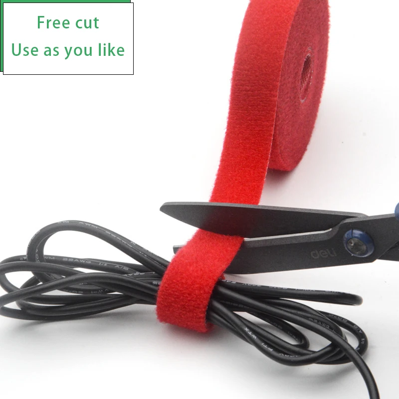20mm wide and 5meters long, back-to-back wire management belt, data cable storage nylon velcro tie
20mm wide and 5meters long, back-to-back wire management belt, data cable storage nylon velcro tie
