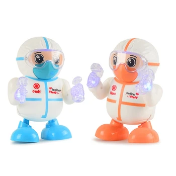 Dancing Robot Electric Sound and Light Dazzling Dancing Robot Will Walk Model Toy
Dancing Robot Electric Sound and Light Dazzling Dancing Robot Will Walk Model Toy