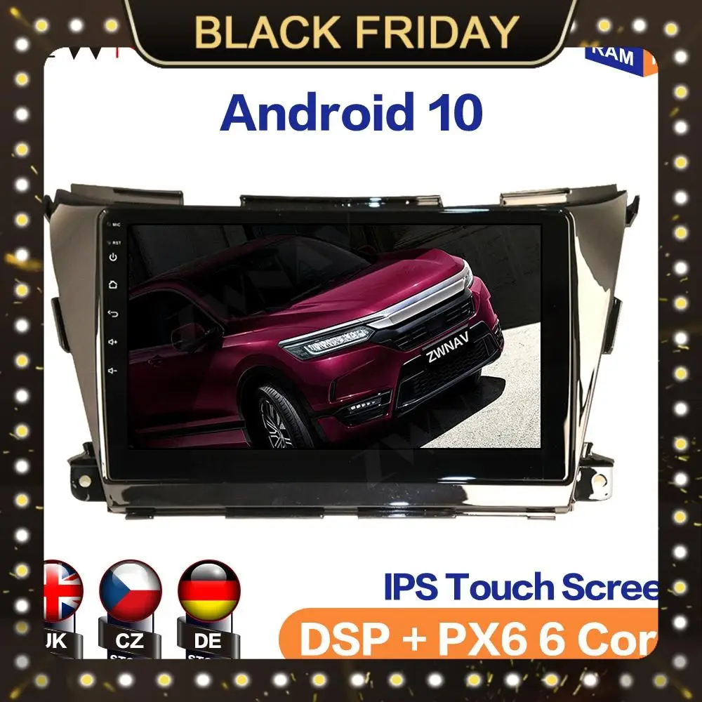 Android 10 IPS Screen For Nissan Murano 2015 2016 - 2020 Screen Car Multimedia Player Navigation Audio Radio Stereo Head Unit
Android 10 IPS Screen For Nissan Murano 2015 2016 - 2020 Screen Car Multimedia Player Navigation Audio Radio Stereo Head Unit