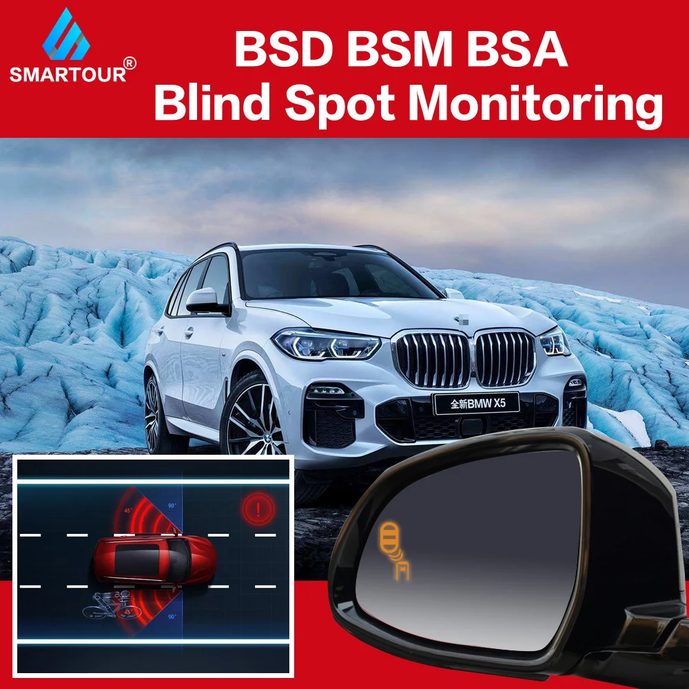 Smartour Microwave Sensor Blind Spot Monitor Detection mirror BSD BSM Security System for BMW X3 X4 X5 X6 2014-2018
Smartour Microwave Sensor Blind Spot Monitor Detection mirror BSD BSM Security System for BMW X3 X4 X5 X6 2014-2018
