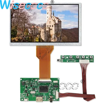 7 Inch 800*480 LCD Screen Monitor AT070TN94 With Resistive Touch Panel FPC 50pins HDMI Driver Control Board for Raspberry Pi
7 Inch 800*480 LCD Screen Monitor AT070TN94 With Resistive Touch Panel FPC 50pins HDMI Driver Control Board for Raspberry Pi
