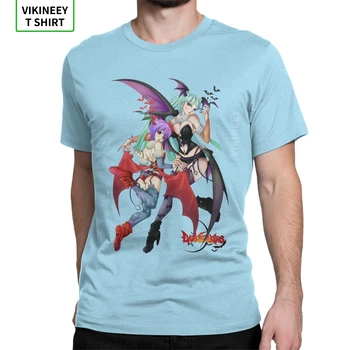 Aensland Sky Darkstalkers Men T Shirt Vampire Morrigan Game Anime Aensland 80s Bats Tee Short Sleeve T-Shirts Cotton EU Size
Aensland Sky Darkstalkers Men T Shirt Vampire Morrigan Game Anime Aensland 80s Bats Tee Short Sleeve T-Shirts Cotton EU Size
