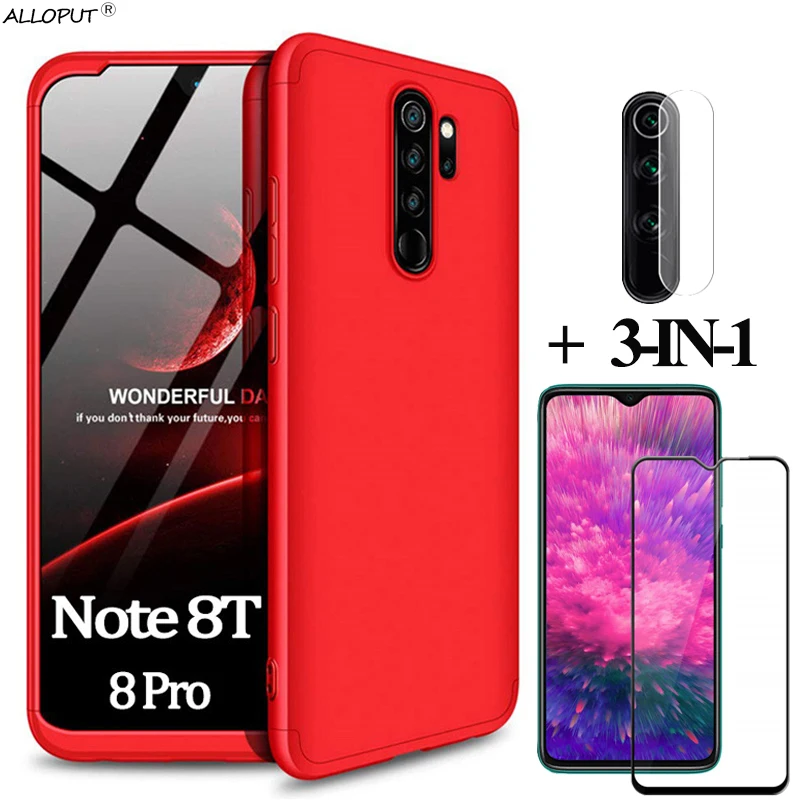 3 in1 Xaiomi Camera Glass+360 Protection Cases Xiomi RedmiNote 8 Pro 8T Hard Glass Case Redmi 8T Not8pro Xaomi 8 T Mi8 Pro Cover
3 in1 Xaiomi Camera Glass+360 Protection Cases Xiomi RedmiNote 8 Pro 8T Hard Glass Case Redmi 8T Not8pro Xaomi 8 T Mi8 Pro Cover