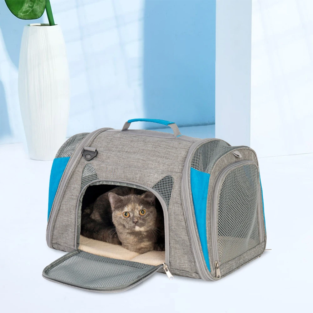 Pet Carriers Bag Soft Portable Cat Dog Breathable Mesh Travel Single Shoulder Backpack Puppy Kitten Messenger Bag Cat Supplies
Pet Carriers Bag Soft Portable Cat Dog Breathable Mesh Travel Single Shoulder Backpack Puppy Kitten Messenger Bag Cat Supplies