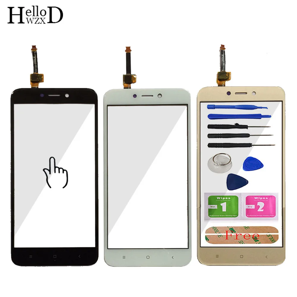 10PCS/Lot Mobile Touch Screen Glass For Xiaomi Redmi 4X 4A Touch Screen Front Glass Digitizer Panel Lens Sensor Tools
10PCS/Lot Mobile Touch Screen Glass For Xiaomi Redmi 4X 4A Touch Screen Front Glass Digitizer Panel Lens Sensor Tools