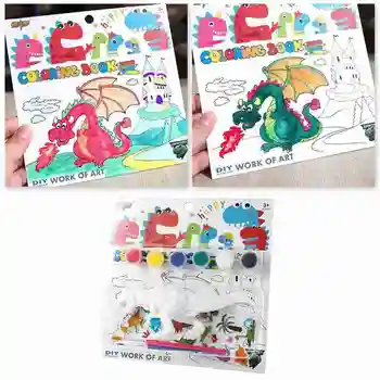 DIY Painted Dinosaur Animal Model Hand Drawn Doodle Tyrannosaurus Toy for Children Educational Model Toys Non-toxic
DIY Painted Dinosaur Animal Model Hand Drawn Doodle Tyrannosaurus Toy for Children Educational Model Toys Non-toxic