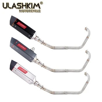Motorcycle Full Exhaust Escape System Modifed Middle Link Pipe Slip On For yamaha YZF-R15 R5 MT-15 MT 15 125 2008-2017
Motorcycle Full Exhaust Escape System Modifed Middle Link Pipe Slip On For yamaha YZF-R15 R5 MT-15 MT 15 125 2008-2017