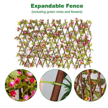 Artificial Garden Trellis Fence UV Protected Privacy Screen Outdoor Indoor Use Backyard Home Decor Greenery Walls Garden Fence
Artificial Garden Trellis Fence UV Protected Privacy Screen Outdoor Indoor Use Backyard Home Decor Greenery Walls Garden Fence