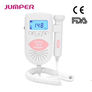 JUMPER Fetal Doppler Baby Heartbeat Monitor Household Health Large LCD Backlight CE FDA Approved 3M Probe JPD-100S6
JUMPER Fetal Doppler Baby Heartbeat Monitor Household Health Large LCD Backlight CE FDA Approved 3M Probe JPD-100S6