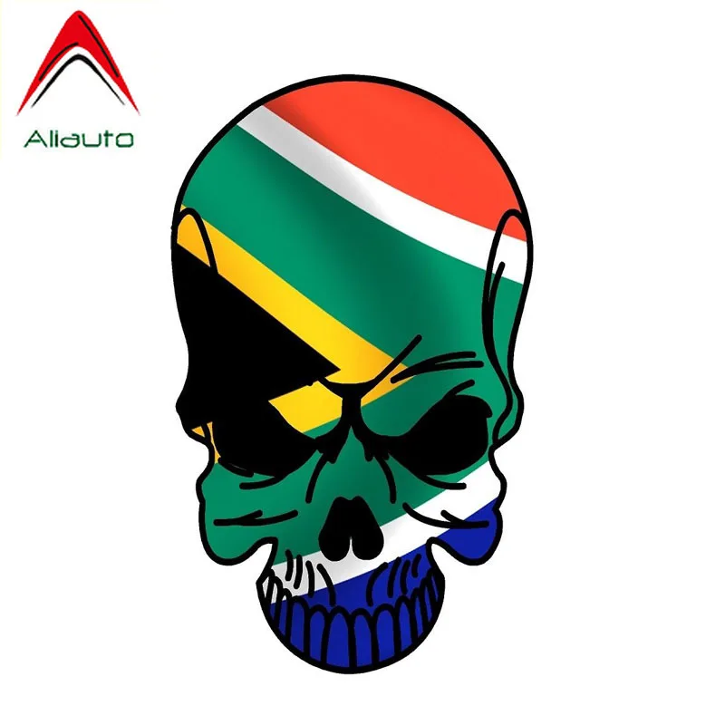 Aliauto Creative Car Sticker South Africa Flag Skull Waterproof Sunscreen Cover Scratch Decoration Decal PVC,16cm*10cm
Aliauto Creative Car Sticker South Africa Flag Skull Waterproof Sunscreen Cover Scratch Decoration Decal PVC,16cm*10cm