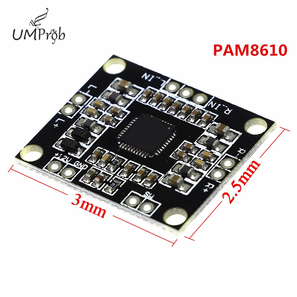 Плата усилителя PAM8610 2x15 Вт цифровая двухканальная стерео мощности | Электронные