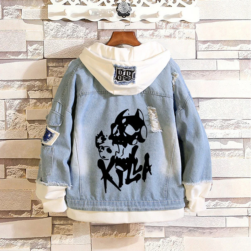 Anime Jojo's Bizarre Adventure Coat Unisex Jeans Stardust Crusaders Long Sweatshirt Harajuku Streetwear Hoodies Jacket
Anime Jojo's Bizarre Adventure Coat Unisex Jeans Stardust Crusaders Long Sweatshirt Harajuku Streetwear Hoodies Jacket