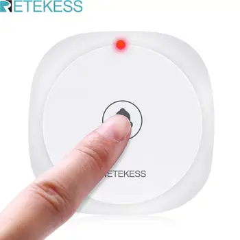 RETEKESS TD017One Pager Wireless Call Single Touch White Restaurant Transmitter Coffee Shop Hotel Hospital
RETEKESS TD017One Pager Wireless Call Single Touch White Restaurant Transmitter Coffee Shop Hotel Hospital