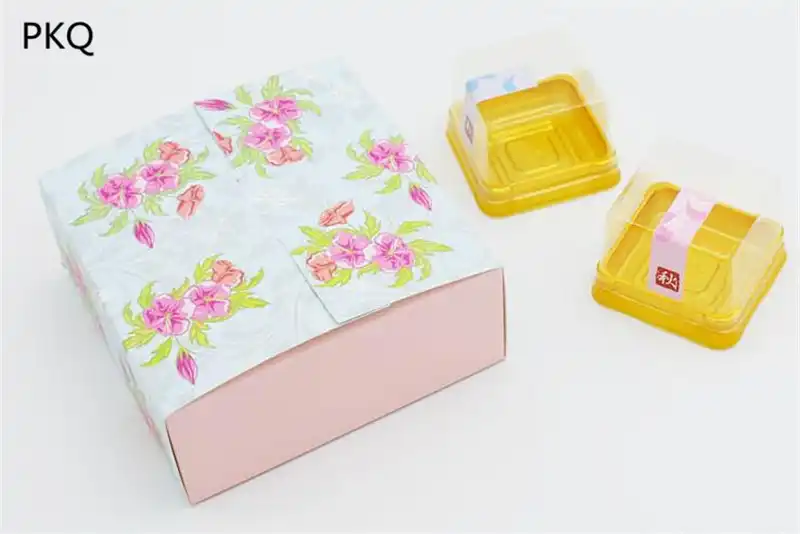 pcs beautiful flower gift paper box birthday wedding party kraft