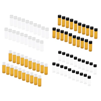 20 Pack 5ml Mini Glass Essential Oils Sample Bottles with Screw Caps for Essential Oils, Chemistry Lab
20 Pack 5ml Mini Glass Essential Oils Sample Bottles with Screw Caps for Essential Oils, Chemistry Lab