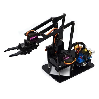 DIY Acrylic Robot Arm Robot Claw for Arduino Kit 4DOF Toys Mechanical Grab Manipulator DIY SNAM500
DIY Acrylic Robot Arm Robot Claw for Arduino Kit 4DOF Toys Mechanical Grab Manipulator DIY SNAM500
