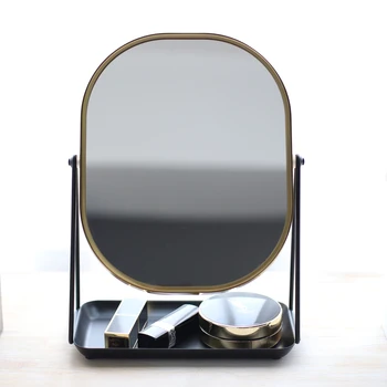 Nordic make-up mirror ins style desktop girl heart mirror desktop Duplex mirror flat and triple magnification
Nordic make-up mirror ins style desktop girl heart mirror desktop Duplex mirror flat and triple magnification