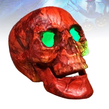 1pc Halloween Skull Scary Horrible Spooky Skull Head with Colorful Lights Halloween Home Party Ornaments Decoration
1pc Halloween Skull Scary Horrible Spooky Skull Head with Colorful Lights Halloween Home Party Ornaments Decoration