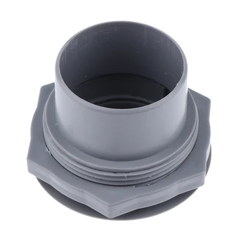 

Car RV Trailer Yacht Side Roof Round Air Vent Ventilation Outlet, 60x65mm/2.36x2.55inch, Gray