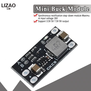 Power Supply Module 2A Buck Board Multi-function Mini DC-DC Buck Step-down Input 4.5-16V Output 9V 7.3V 5V 3.3V WAVGAT
Power Supply Module 2A Buck Board Multi-function Mini DC-DC Buck Step-down Input 4.5-16V Output 9V 7.3V 5V 3.3V WAVGAT