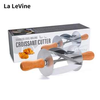 1 PC Stainless Steel Roller Croissant Tool Wooden Handle for Making Croissant Croissants Cutter Bakery Tools Kitchen Accessories
1 PC Stainless Steel Roller Croissant Tool Wooden Handle for Making Croissant Croissants Cutter Bakery Tools Kitchen Accessories