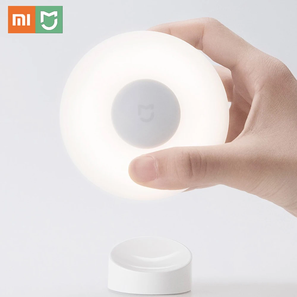 2019 Newest Xiaomi Mijia Night Light 2nd Generation Magnetic Attraction Night Lamp 360 Rotating Adjustable Infrared Body Sensor
2019 Newest Xiaomi Mijia Night Light 2nd Generation Magnetic Attraction Night Lamp 360 Rotating Adjustable Infrared Body Sensor