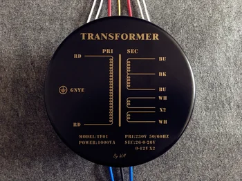 Internal and external double shield potting 1000W ring audio transformer / custom quality transformer /35V-0-35V 0-12V 0-12V
Internal and external double shield potting 1000W ring audio transformer / custom quality transformer /35V-0-35V 0-12V 0-12V