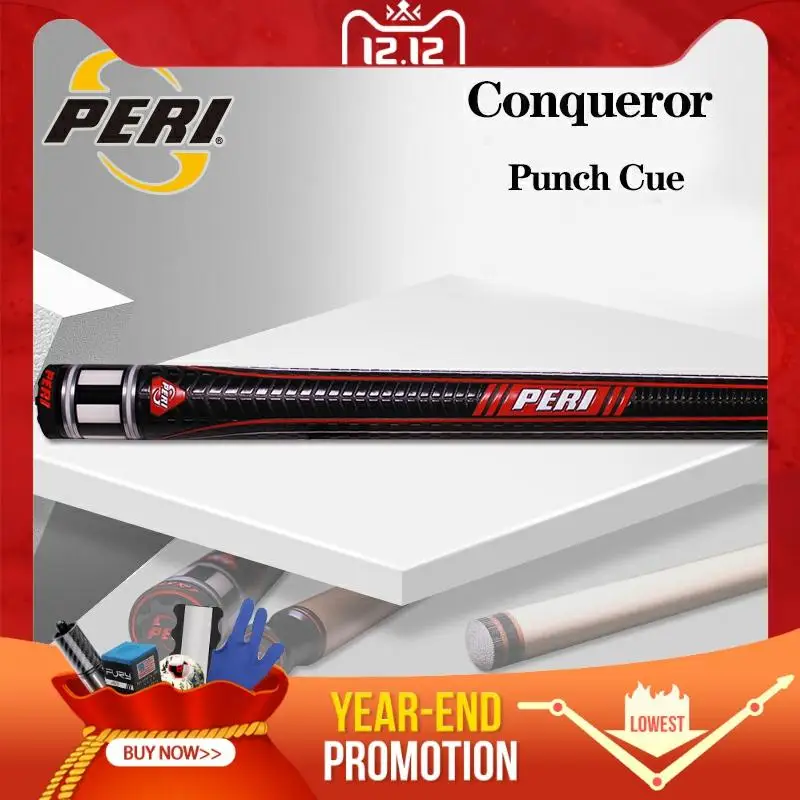 PERI Billiard Punch Cue Conqueror VR1-R 13mm Professional Bakelite Tip Professional Maple Radial Pin Joint Break Cue Stick Kit
PERI Billiard Punch Cue Conqueror VR1-R 13mm Professional Bakelite Tip Professional Maple Radial Pin Joint Break Cue Stick Kit