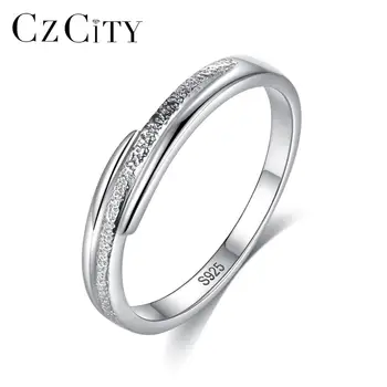 CZCITY New Arrival Authentic 100% 925 Sterling Silver Female Engagement Ring for Women Bride Simple Classic Finger Ring SR0453
CZCITY New Arrival Authentic 100% 925 Sterling Silver Female Engagement Ring for Women Bride Simple Classic Finger Ring SR0453