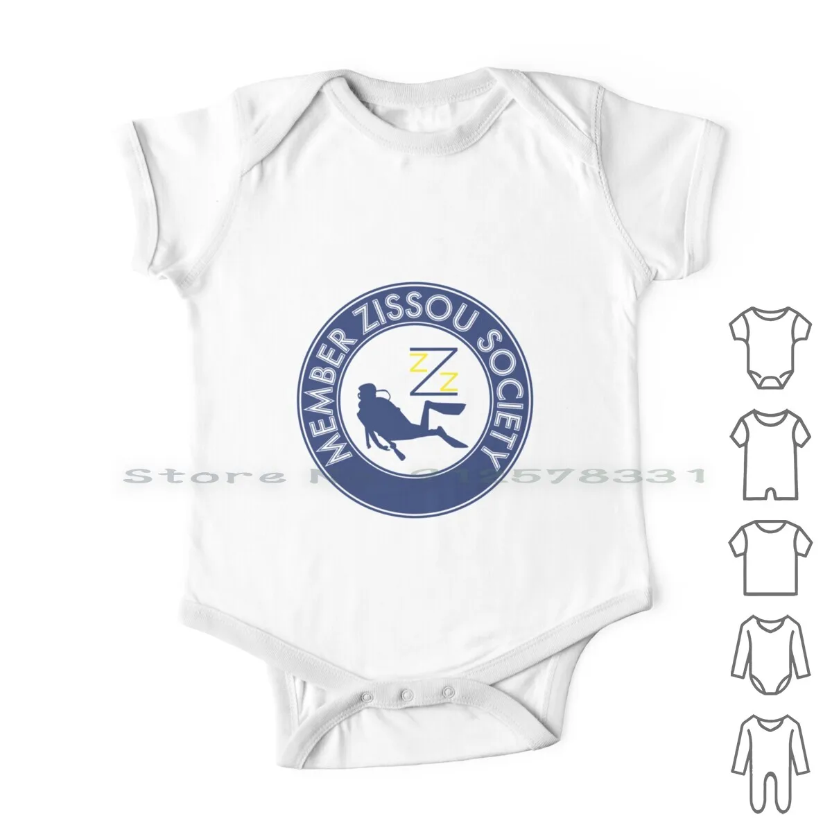 Member Zissou Society ( Detailed ) Newborn Baby Clothes Rompers Cotton Jumpsuits Steve Zissou Life Aquatic Movie Wes Anderson
Member Zissou Society ( Detailed ) Newborn Baby Clothes Rompers Cotton Jumpsuits Steve Zissou Life Aquatic Movie Wes Anderson