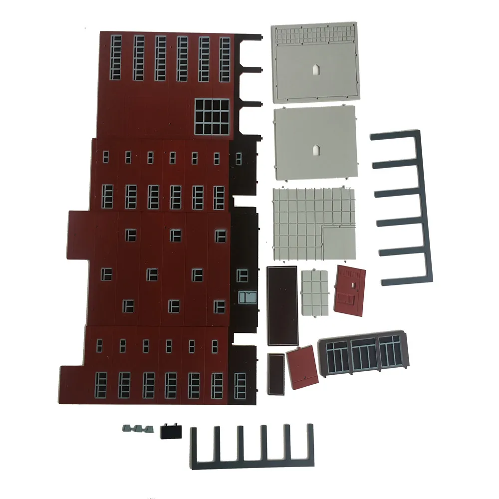 n scale train layout model building 03