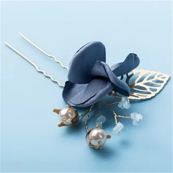 Trendy Blue Silk Flower Hair Accessories Wedding Clips For Bride Handmade Wedding Jewelry Accessories Party Headdress Hairpieces
Trendy Blue Silk Flower Hair Accessories Wedding Clips For Bride Handmade Wedding Jewelry Accessories Party Headdress Hairpieces