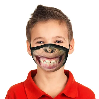 Children 3D Animal print Mouth Masks Dustproof Windproof Face Mask Washable Earloop Mask Breathable Cycling Mask mascarillas
Children 3D Animal print Mouth Masks Dustproof Windproof Face Mask Washable Earloop Mask Breathable Cycling Mask mascarillas