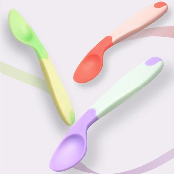 New Baby Soft Temperature-sensitive Color Spoon Can Sense The Temperature Of Food To Prevent Accidental Injury
New Baby Soft Temperature-sensitive Color Spoon Can Sense The Temperature Of Food To Prevent Accidental Injury