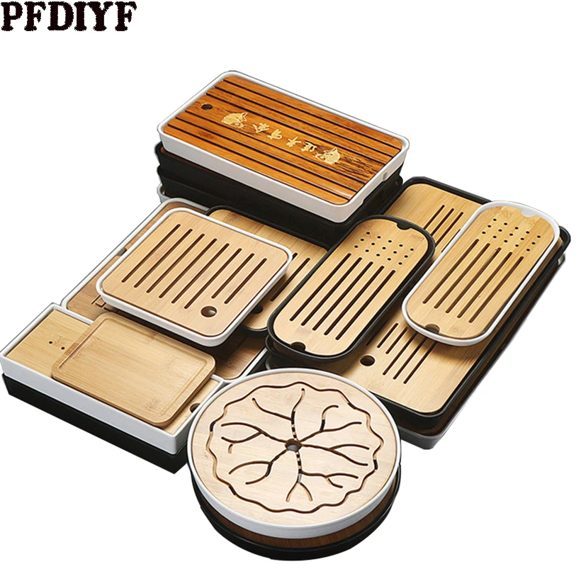 Multiple Chinese Bamboo Tea Trays Kung Fu Tea Tray Table with Drain Rack Tea Serving Tray Set Kitchen Tea Ceremony Accessories
Multiple Chinese Bamboo Tea Trays Kung Fu Tea Tray Table with Drain Rack Tea Serving Tray Set Kitchen Tea Ceremony Accessories