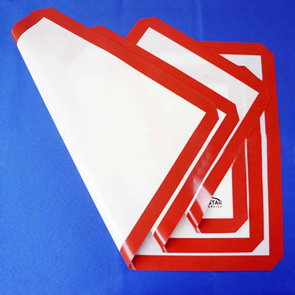 Non-Stick Silicone Baking Mat Pad Sheet Baking pastry tools Rolling Dough Mat 3 Size for Cake Cookie Macaron
Non-Stick Silicone Baking Mat Pad Sheet Baking pastry tools Rolling Dough Mat 3 Size for Cake Cookie Macaron