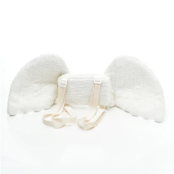 New Cute Angel Wings Plush Backpack Kawaii Backpack Stuffed Angel Love Dolls Bag Bag for Girl Children's Bag Girl Gift
New Cute Angel Wings Plush Backpack Kawaii Backpack Stuffed Angel Love Dolls Bag Bag for Girl Children's Bag Girl Gift