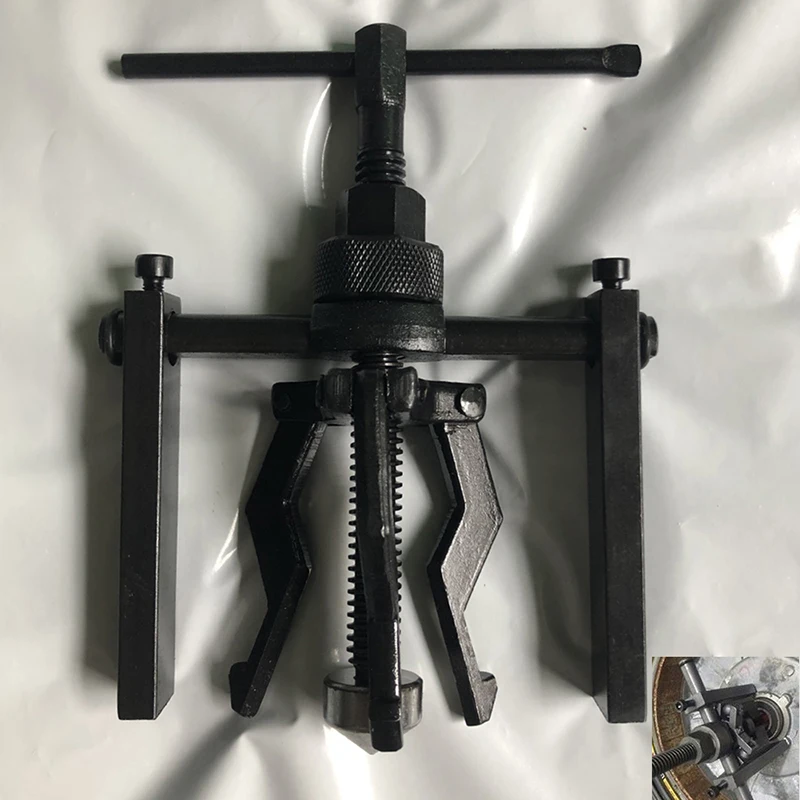 SPEWPRP 3-Jaw Inner Bearing Puller Gear Extractor Heavy Duty Automotive Machine Tool Kit Car Diagnostic Tools Black
SPEWPRP 3-Jaw Inner Bearing Puller Gear Extractor Heavy Duty Automotive Machine Tool Kit Car Diagnostic Tools Black