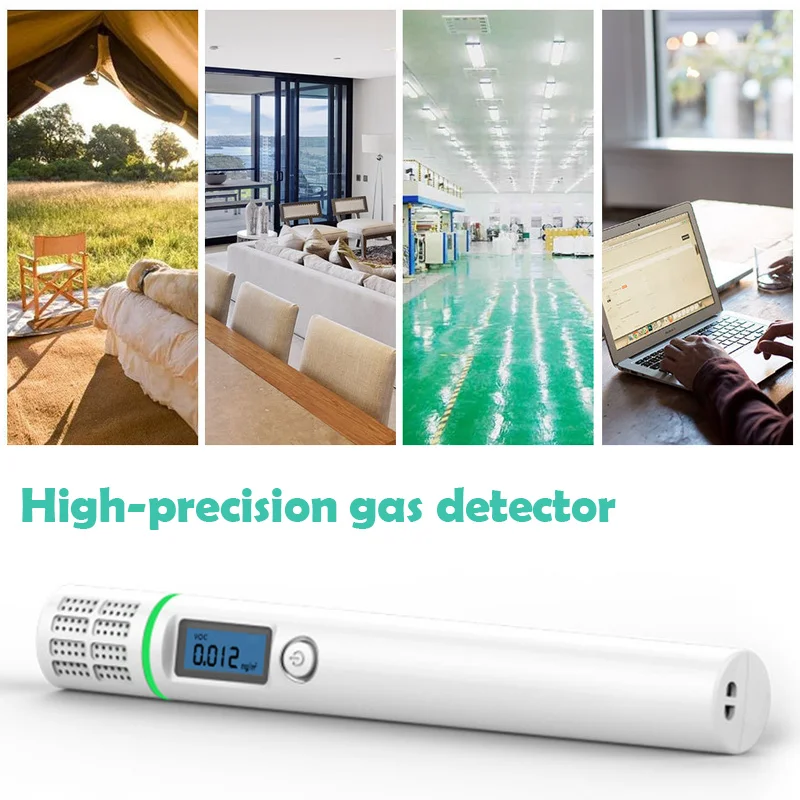 High-precision Gas Detector LCD Formaldehyde Detector With tri-color Indicator light For Home HCHO/TVOC Tester Gas Analyzer
High-precision Gas Detector LCD Formaldehyde Detector With tri-color Indicator light For Home HCHO/TVOC Tester Gas Analyzer
