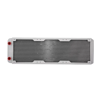 360mm Aluminum Radiator,White Heat Sink Computer Water Cooling Liquid Heat Exchanger Cooling Kit
360mm Aluminum Radiator,White Heat Sink Computer Water Cooling Liquid Heat Exchanger Cooling Kit