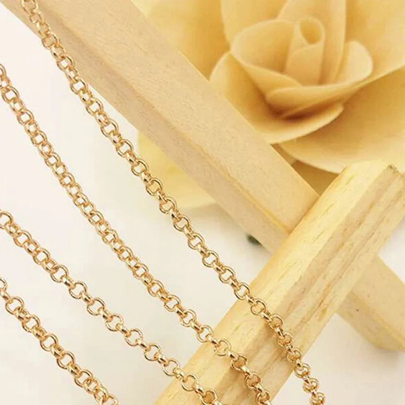 DIY Jewelry Handmade Material Metal Copper Plated Thick Gold bao lian 24k Bag Golden Circle O Chain Article Lanyard
DIY Jewelry Handmade Material Metal Copper Plated Thick Gold bao lian 24k Bag Golden Circle O Chain Article Lanyard