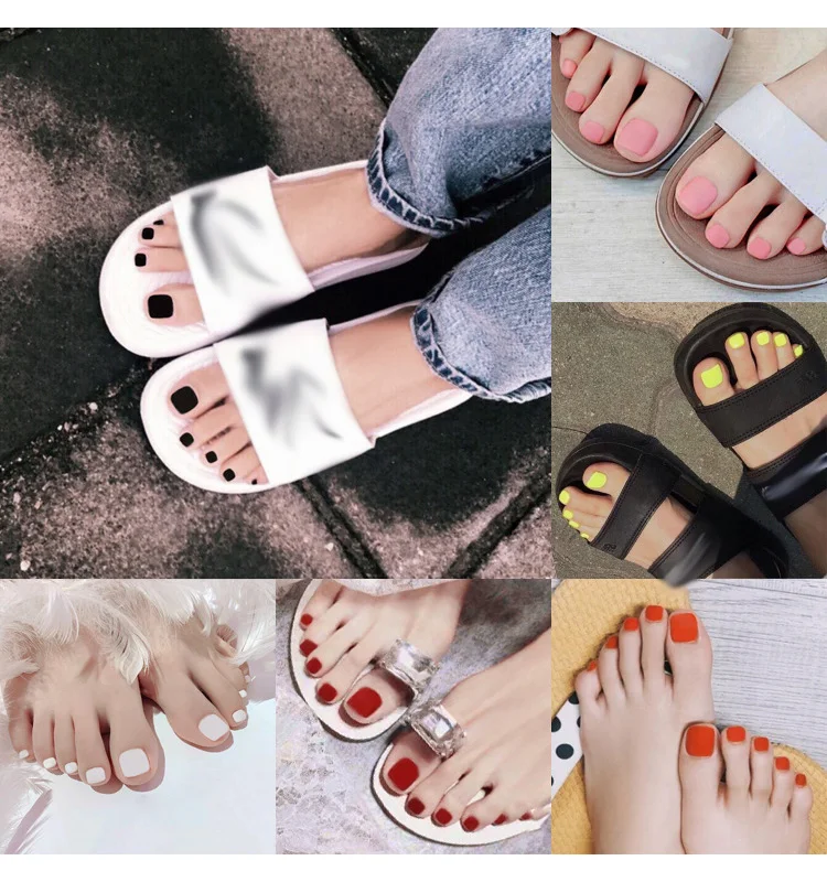 24 Pieces Fake Nail Solid Color Red Pink Matte Foot Nails Toe Creative DIY False Nails Durable Nail Decoration Beautiful Gift
24 Pieces Fake Nail Solid Color Red Pink Matte Foot Nails Toe Creative DIY False Nails Durable Nail Decoration Beautiful Gift