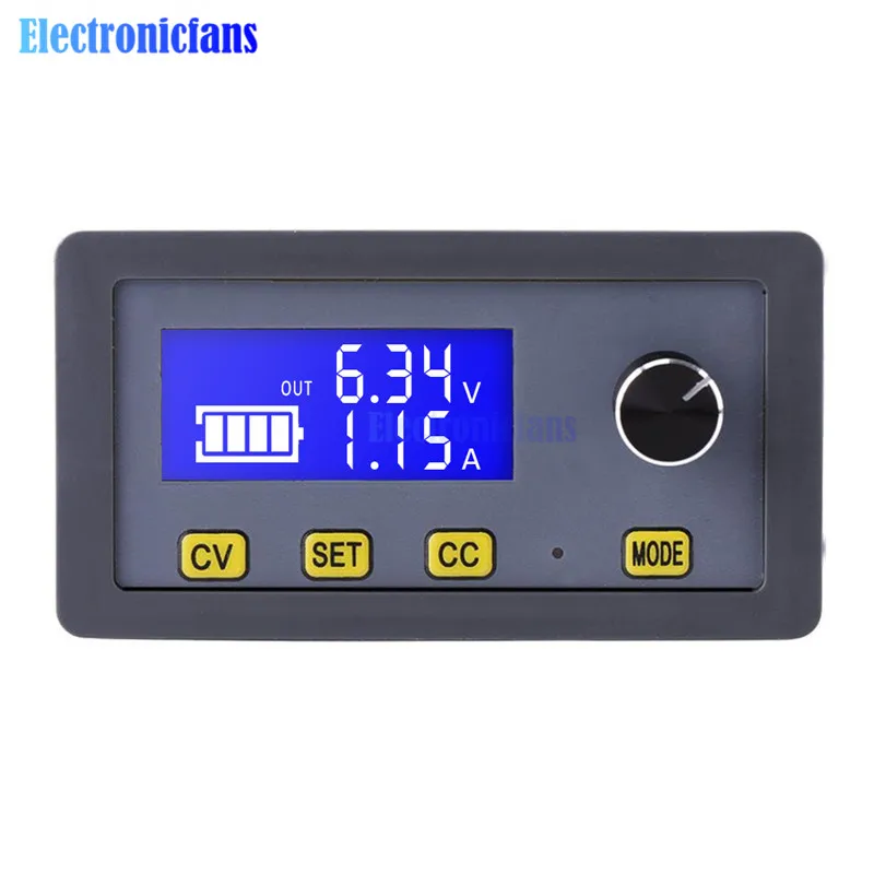 6V-32V to 0-32V LCD Display Adjustable DC-DC 5A Step Down Power Supply Buck Module CC CV Voltage Regulator Converter LED Drive
6V-32V to 0-32V LCD Display Adjustable DC-DC 5A Step Down Power Supply Buck Module CC CV Voltage Regulator Converter LED Drive