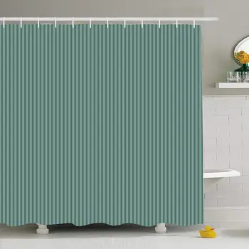 Shower Curtain Set with Hooks 72x72 Endless Dark Green Vertical Stripes Backdrop Pattern Geometric Textures Color Paper Template
Shower Curtain Set with Hooks 72x72 Endless Dark Green Vertical Stripes Backdrop Pattern Geometric Textures Color Paper Template
