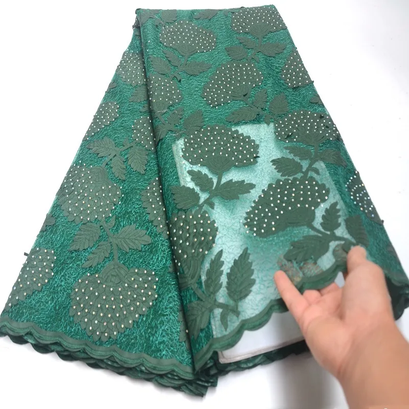 Most popular Green African Lace Fabric With Stone 3d lace fabric 2019 High Quality Bridal For Nigerian Lace DG493
Most popular Green African Lace Fabric With Stone 3d lace fabric 2019 High Quality Bridal For Nigerian Lace DG493