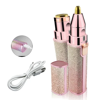 2 in 1 Portable Multi-Functional Women Painless Razor Shaver Electric Epilator Eyebrow Trimmer Body Facial Hair Removal May15
2 in 1 Portable Multi-Functional Women Painless Razor Shaver Electric Epilator Eyebrow Trimmer Body Facial Hair Removal May15