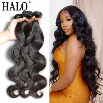 Halo Hair 26 28 30 40 Inch Body Wave 1 3 4 Bundles Brazilian Hair Weave Bundles 100% Human Hair Long Raw Remy Hair Extension
Halo Hair 26 28 30 40 Inch Body Wave 1 3 4 Bundles Brazilian Hair Weave Bundles 100% Human Hair Long Raw Remy Hair Extension