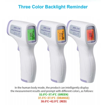 Non-Contact Infrared Sensor Digital Forehead Baby And Adult Thermometer Family Health Care High Quality
Non-Contact Infrared Sensor Digital Forehead Baby And Adult Thermometer Family Health Care High Quality