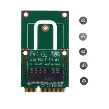 Mini PCI-E to m2 Adapter Converter Expansion Card m2 Key NGFF E Interface for m2 Wireless Bluetooth WiFi Module
Mini PCI-E to m2 Adapter Converter Expansion Card m2 Key NGFF E Interface for m2 Wireless Bluetooth WiFi Module